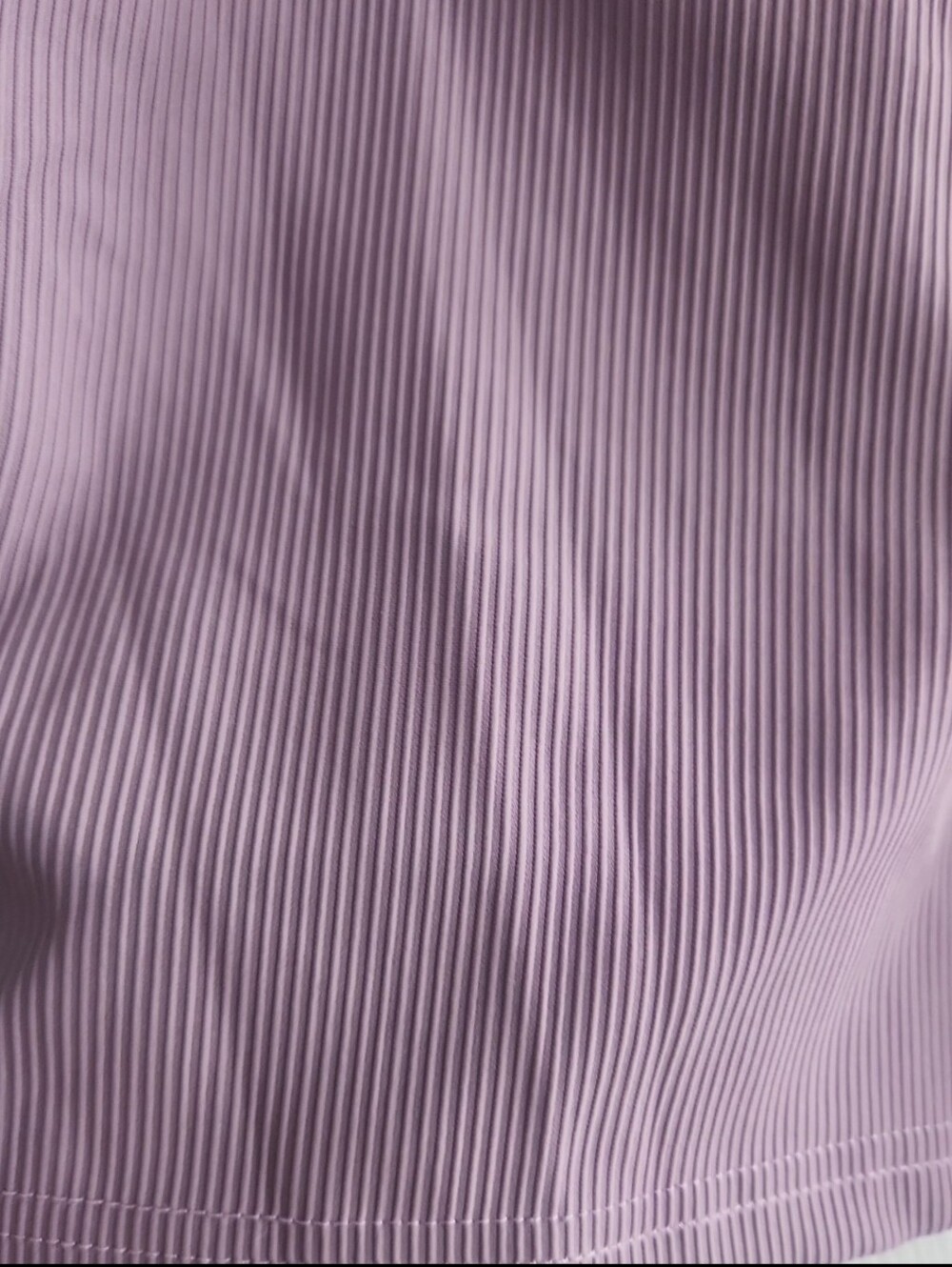 Two Ribbed Crop Tops - Picture 2 of 3